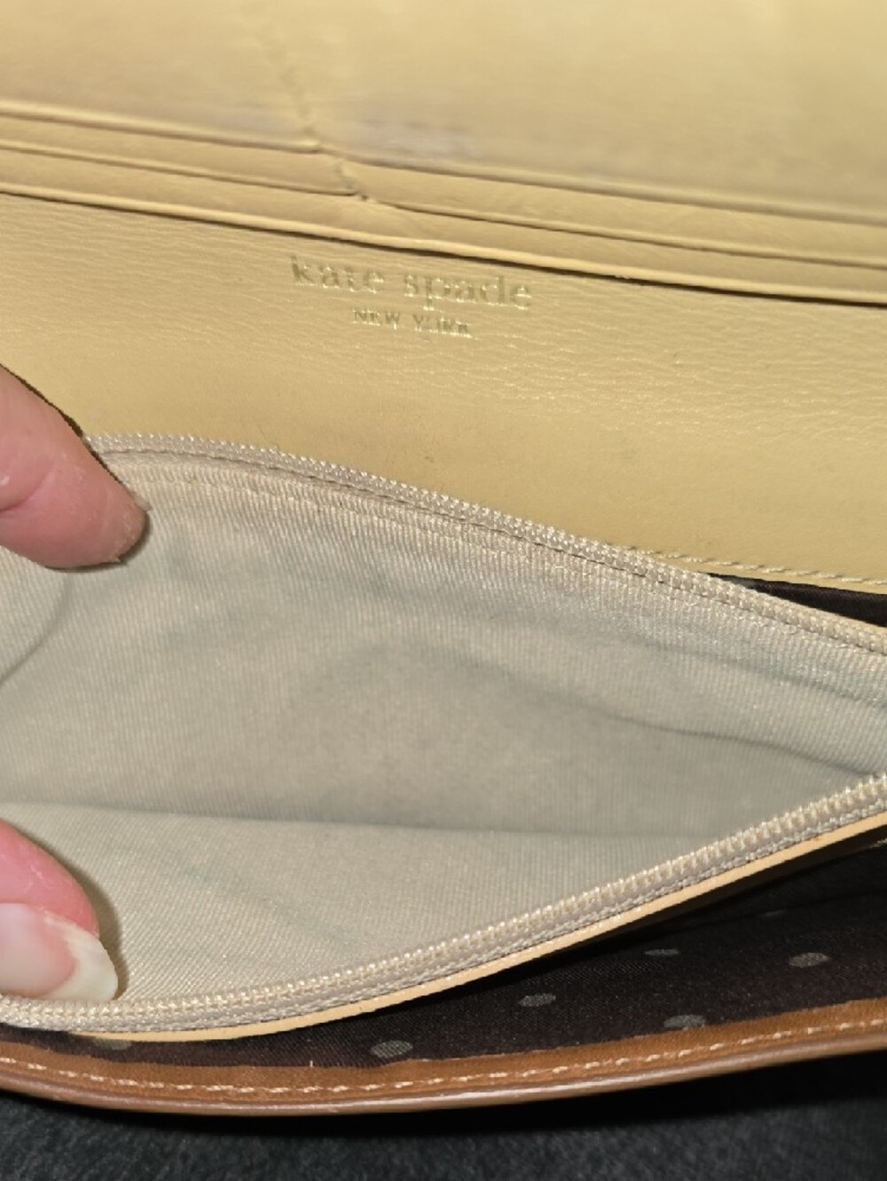 Kate Spade Project Brown Leather Wallet, See All Pictures - Picture 12 of 16